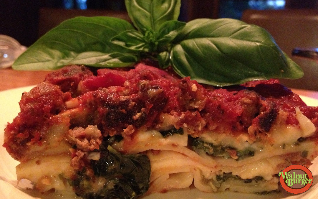 Walnut Burger Lasagna