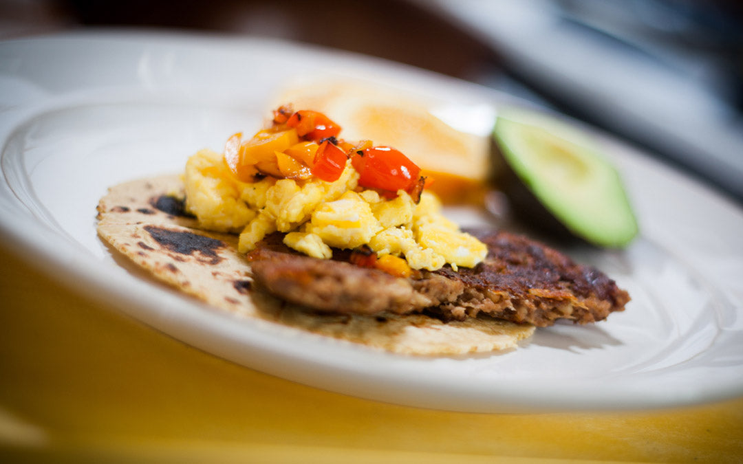 #MeatlessMonday Breakfast Tacos